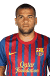 Футболист Даниэл Алвес , Daniel Alves da Silva - , защитник